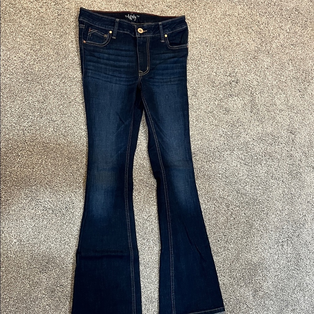 super dark wash edgley jeans